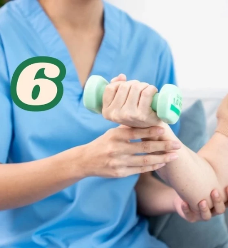 صورة خدمة العلاج الطبيعي في المنزل – 6 جلسات