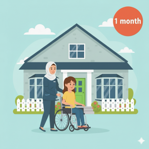 Picture of 1 month healthcare companion.